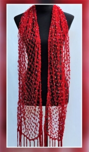 Beaded Shawl BDL-013J